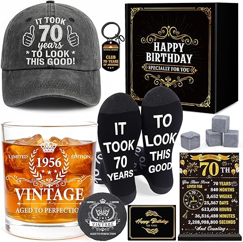 70th Birthday Gifts for Men Him - 70th Birthday Gifts For Him