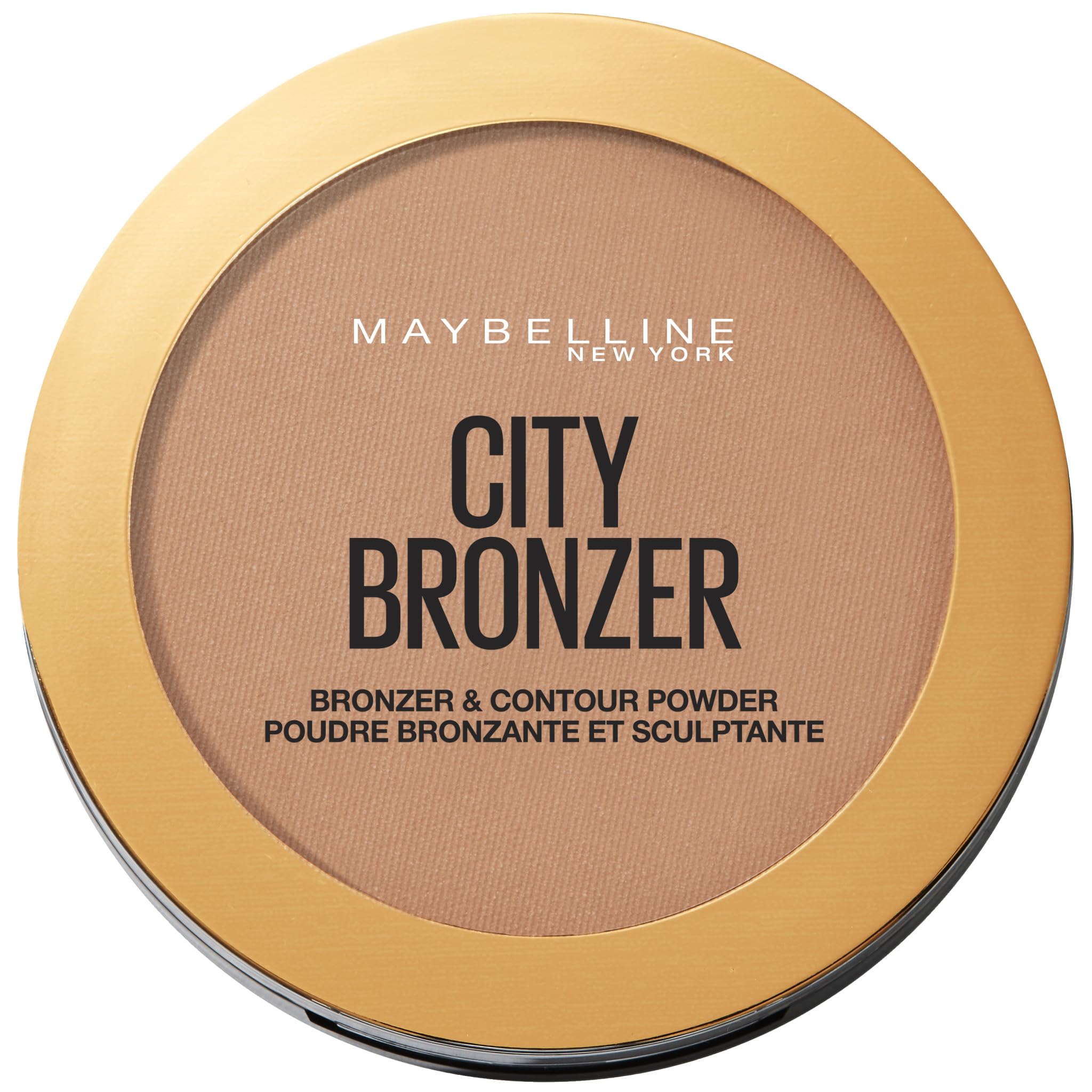 MAYBELLINE City Bronzer Matowy Proszek Bronzer do ciemnej skóry, 300 głęboko chłodny, 8 g (1 szt.)