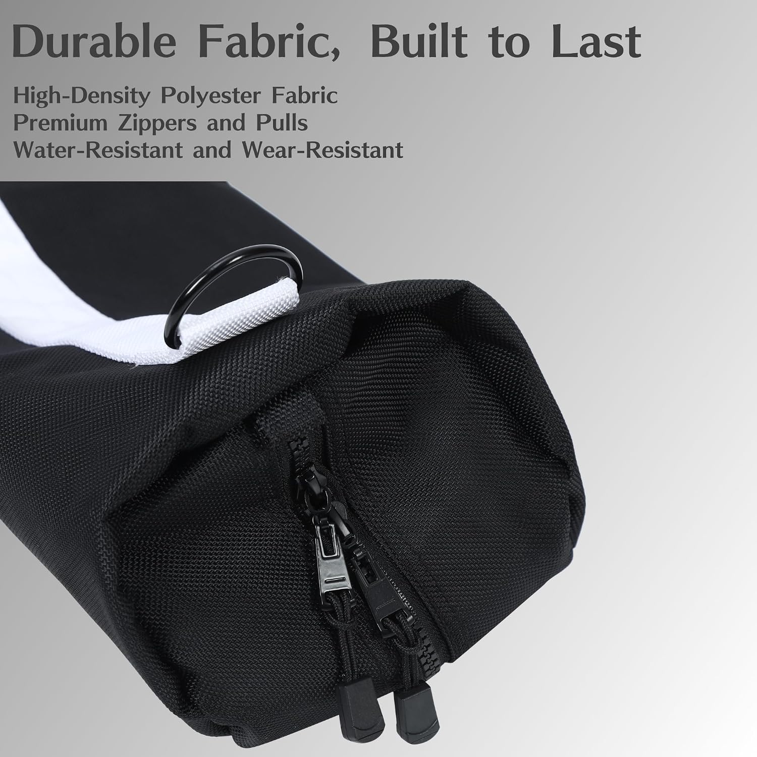 Portable Sunday Golf Bag, Lightweight Foldable Golf Club Carry Bag with Strap, Waterproof Small Golf Bag for Practice, Unisex