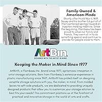 Vista 10 de ArtBin caja de hilos - contenedor de almacenamiento con charolas extraíbles con carretes de hilos, 9002AB