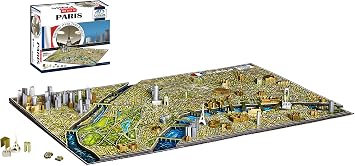 4D Cityscape Paris Time Puzzle