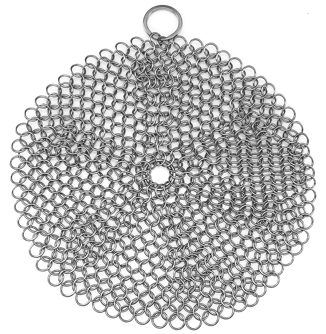 Cast Iron Chainmail Scrubber - Stainless Steel Cleaner -11 Cast Iron Chainmail Scrubber - Stainless Steel Cleaner -11