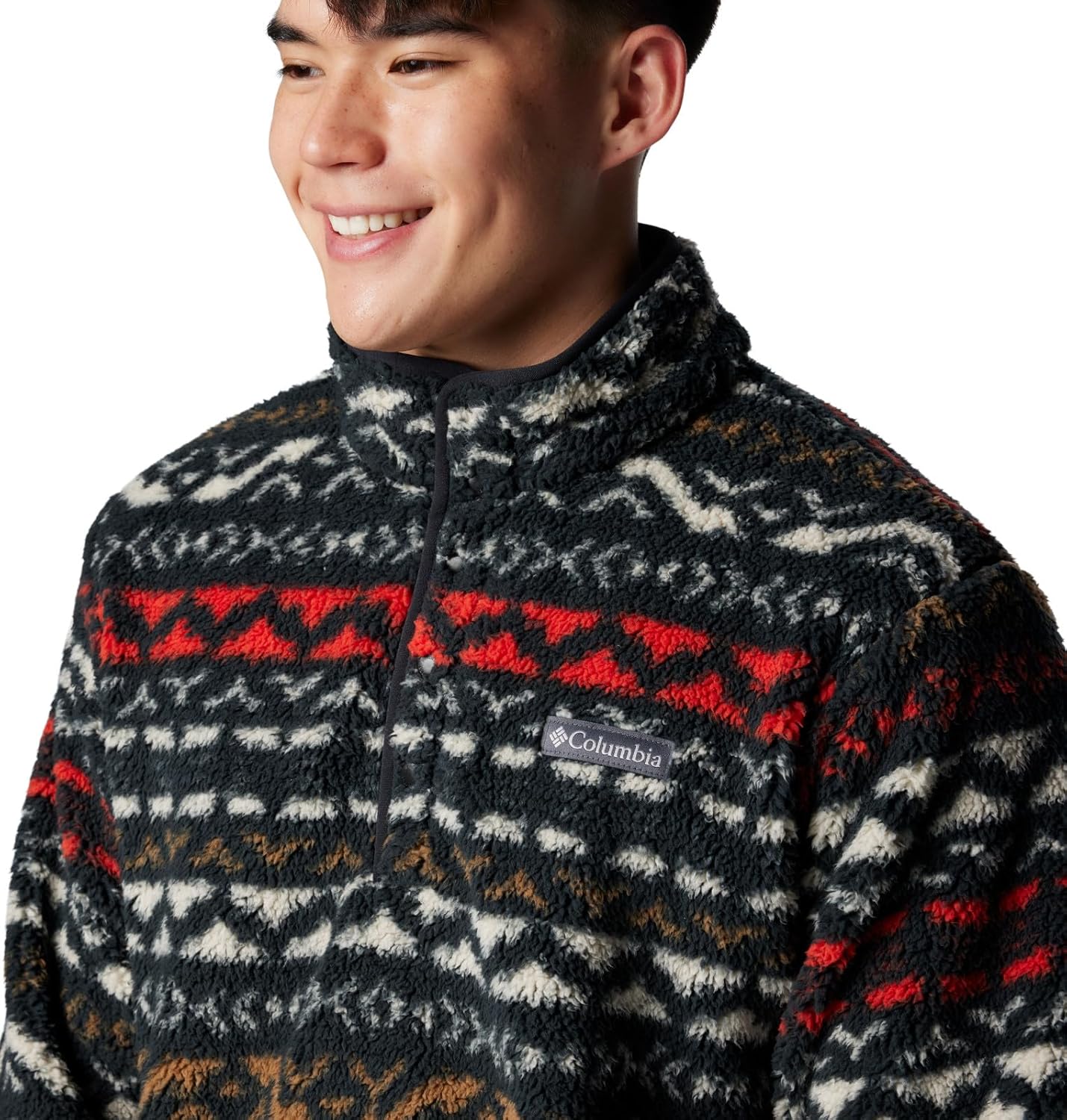 Columbia mens Rugged Ridge Half Snap Fleece - Image 5