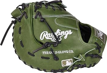Rawlings ファーストミット ミリタリーグリーン Amazon | Rawlings | Heart of The Hide 野球一塁手ミット | 右
