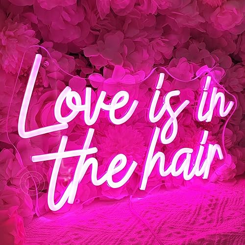 Miniatura 7 de SYLHOME Pink Goddess - Letrero de luz LED de neón para dormitorio de niñas, cueva, magnífico, bar, salón de belleza, sala de maquillaje, decoración