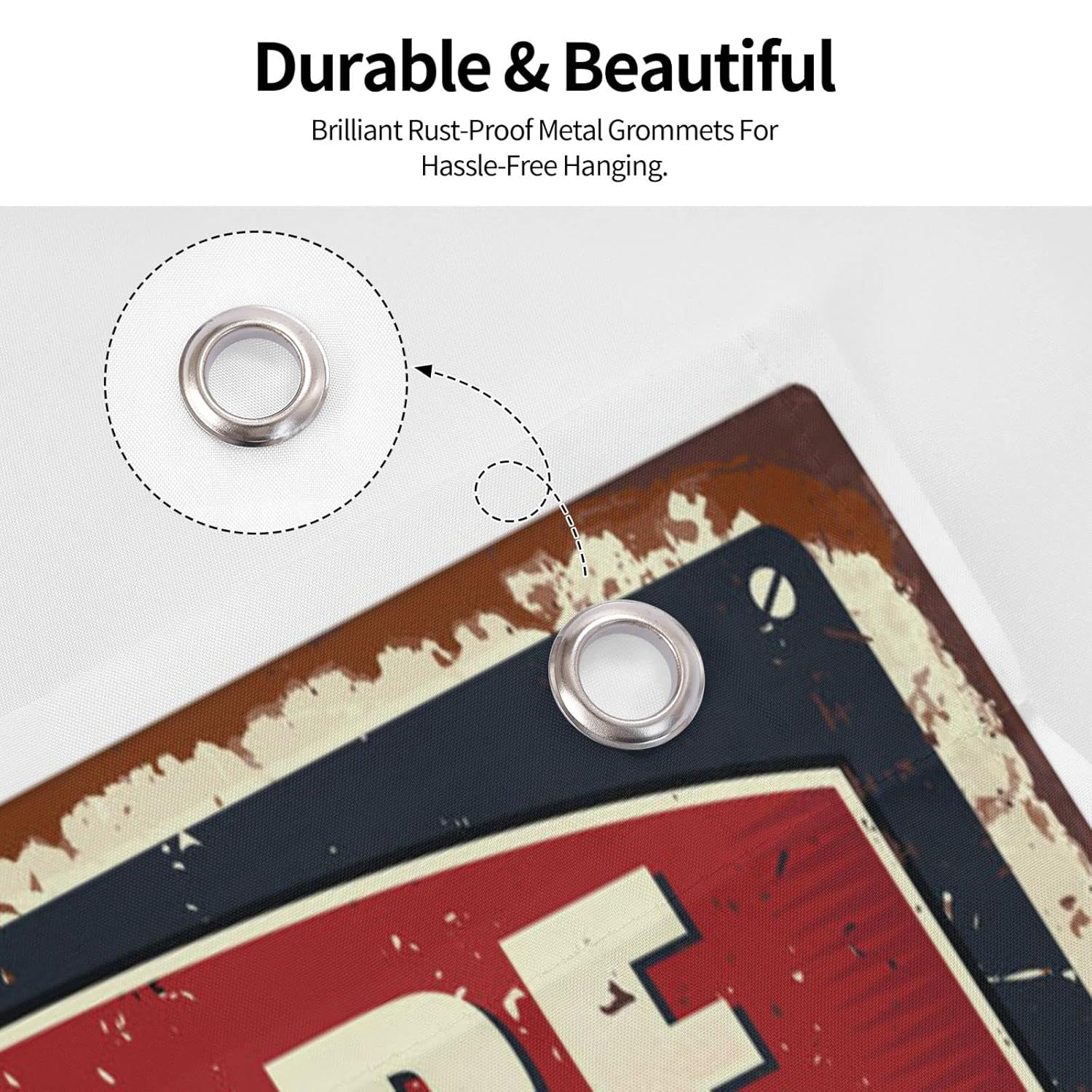 CakJuice ガーデンフラッグ アクセサリー Beware of Mr. Huff フラッグ ビーチ デコレーション ホームファ