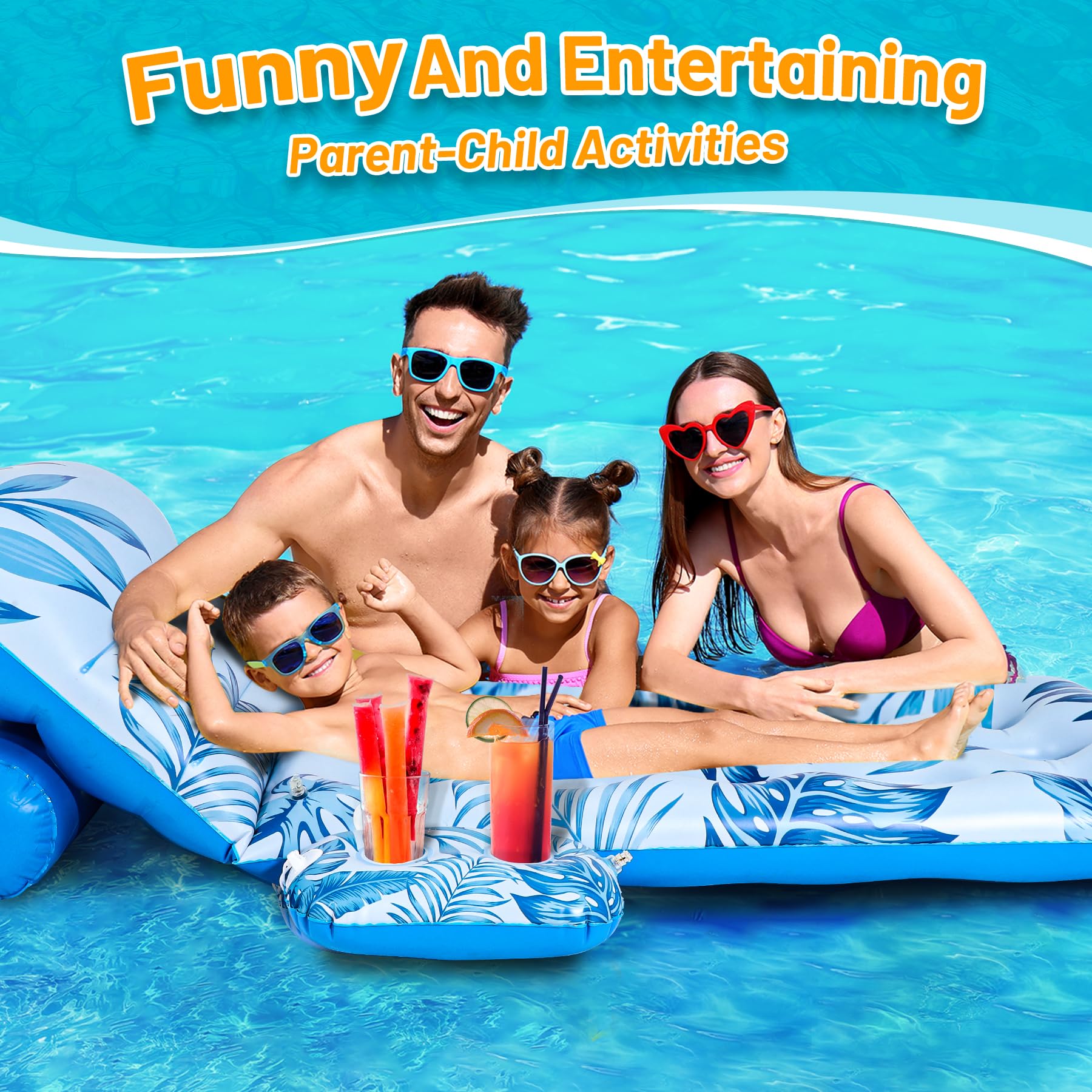 Materassino Piscina - Materassino Gonfiabile Mare - Piscina Gonfiabile Adulti - Poltrona Gonfiabili per Piscina Amaca Gonfiabile Mare Materassini Gonfiabili Mare - Amaca Piscina