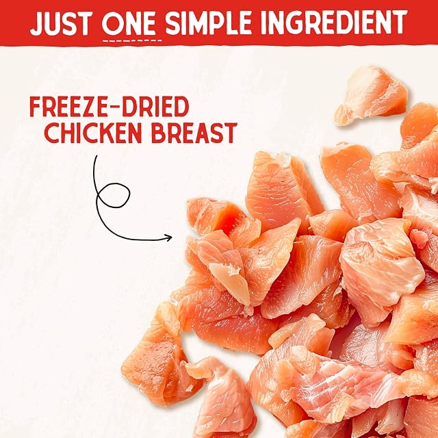 Foto 7 de 8 de Stella and Chewy's Freeze-Dried Raw Chicken Breast Treats for Dogs 2.75 Ounce