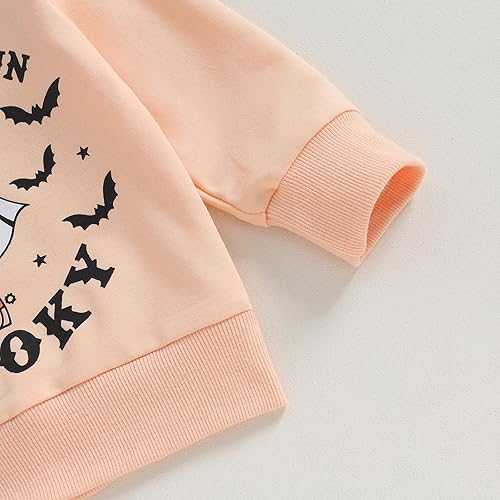 Miniatura 5 de Disfraz de Halloween para bebé, sudadera de calabaza con cuello redondo, suéter de manga larga, ropa de otoño