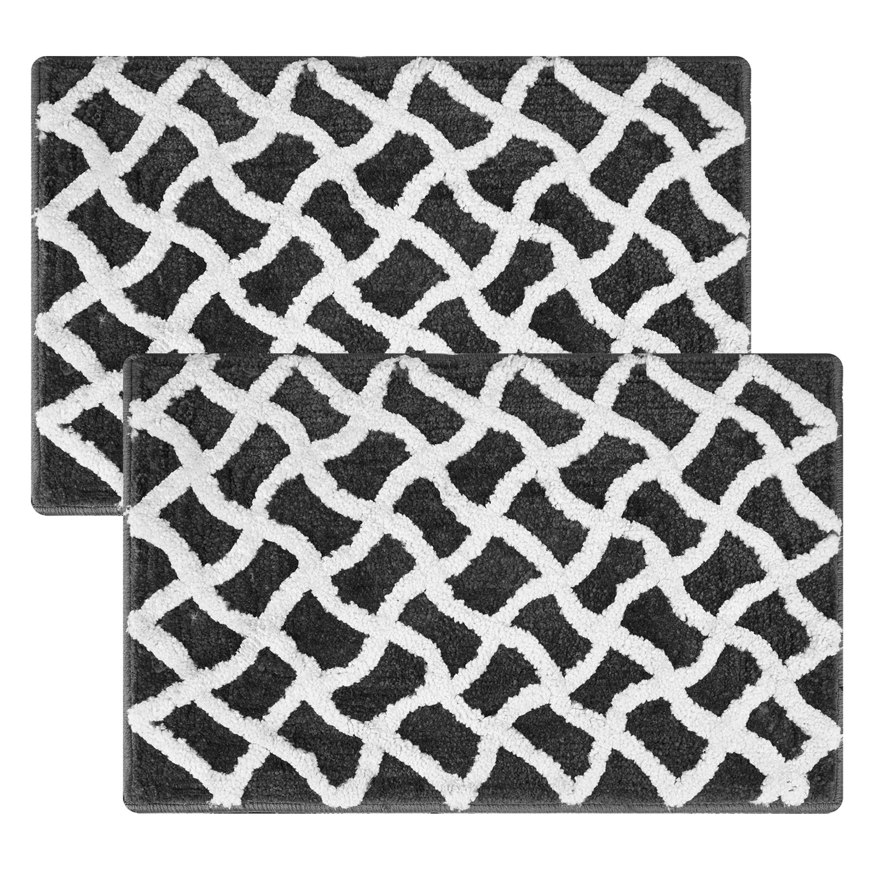 6 Pack Cotton Door Mats - Durable & Water Resistant -18