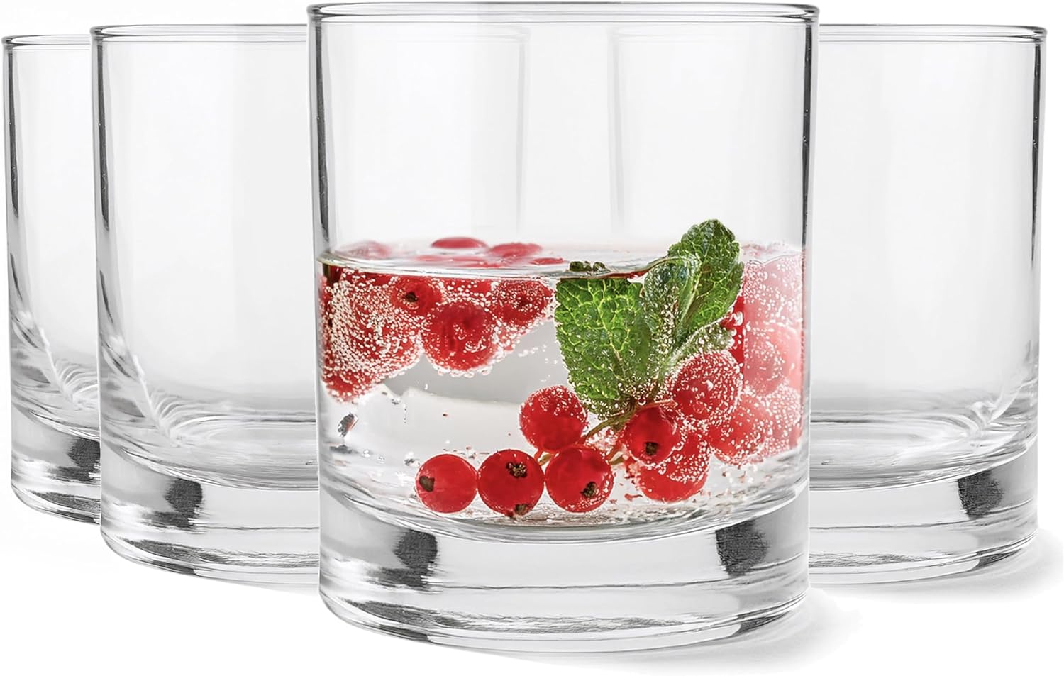 Glass Water Glass Drinking Glass 260 ml Glass Robust Dishwasher Safe High Gloss Transparent