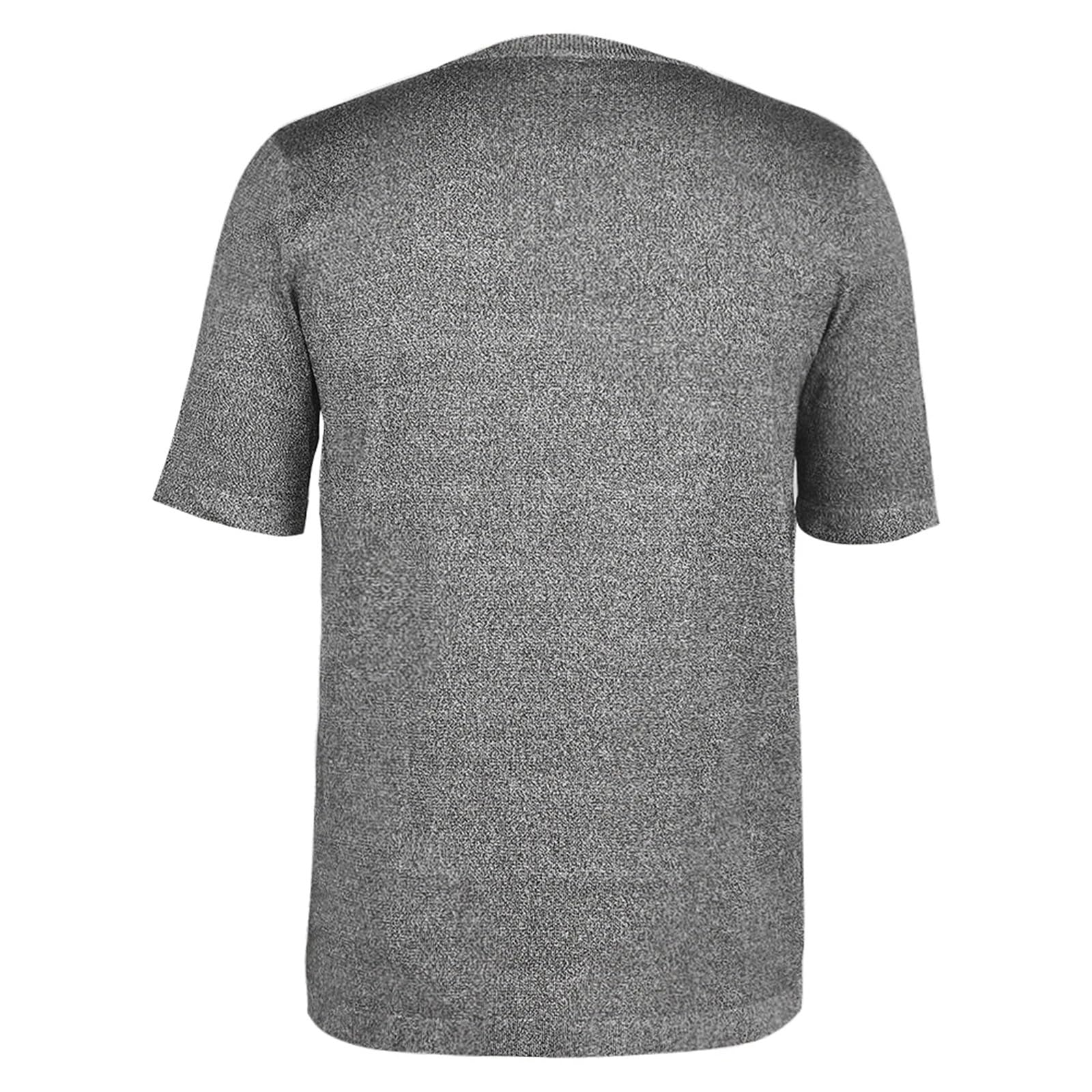 Schnittf Schutzshirt der Stufe 5, kurzärmelig, Rundhalsausschnitt, schnittfest, mit, Sicherheitsoberteil, Schutzausrüstung Durchstichfest(XL)
