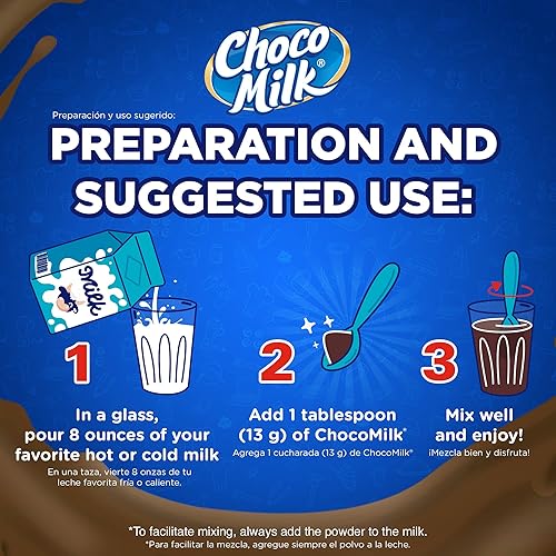 Miniatura 3 de Choco Milk Mezcla de bebida de chocolate en polvo, recipiente de 28 onzas (paquete de 1)
