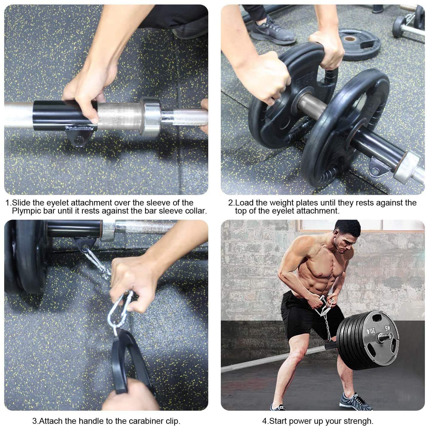 Folaps T-bar Row Landmine Attachment Folaps Landmine Attachment - Portable ...
