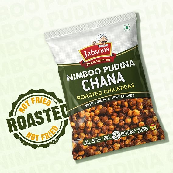 Organic Roasted Chana Nimboo Pudina