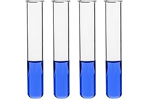 EISCO Set of 24 Premium Quality 50 ML Borosilicate 3.3 Glass Test...