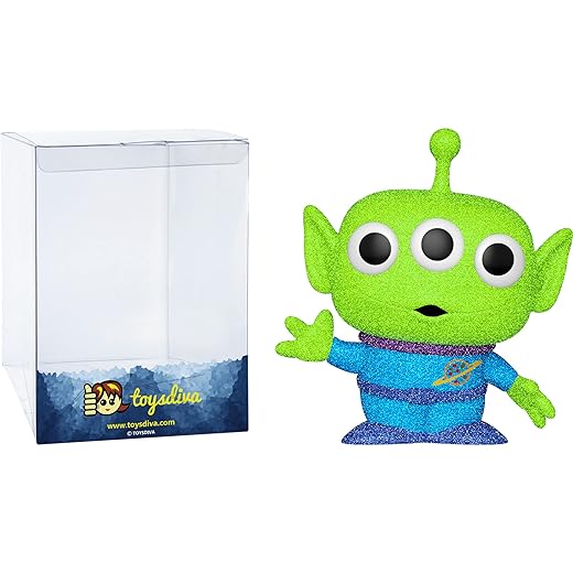Alien [Diamond Collection] (Hot Topic Exc): P O P ! Vinyl Figurine Bundle With 1 Compatible 'Toysdiva' Graphic Protector (525-48275 - B)