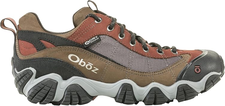Oboz Men's Firebrand II Low B-Dry, Earth, 7