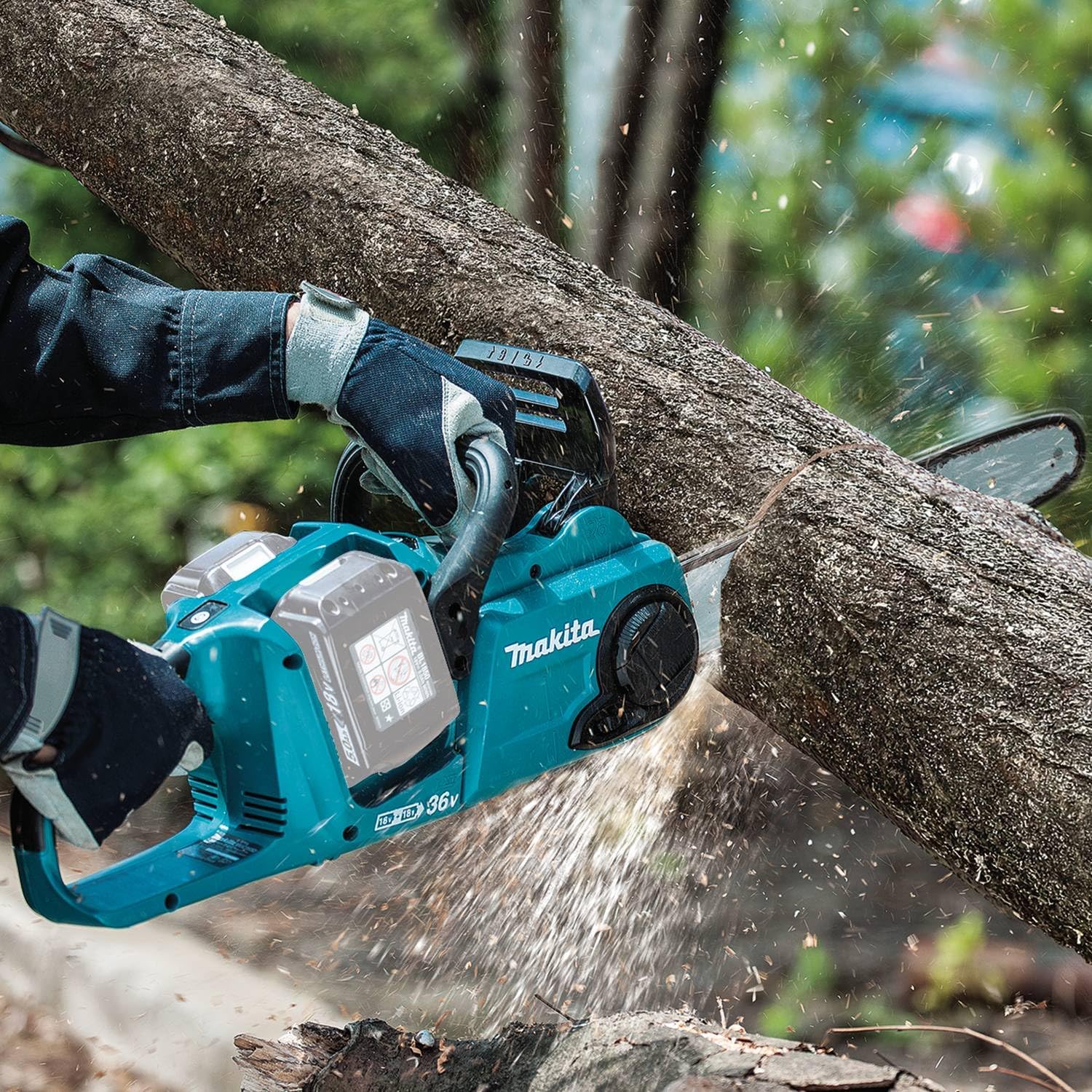 Makita XCU03Z 36V (18V X2) LXT® Brushless 14" Chain Saw, Tool Only