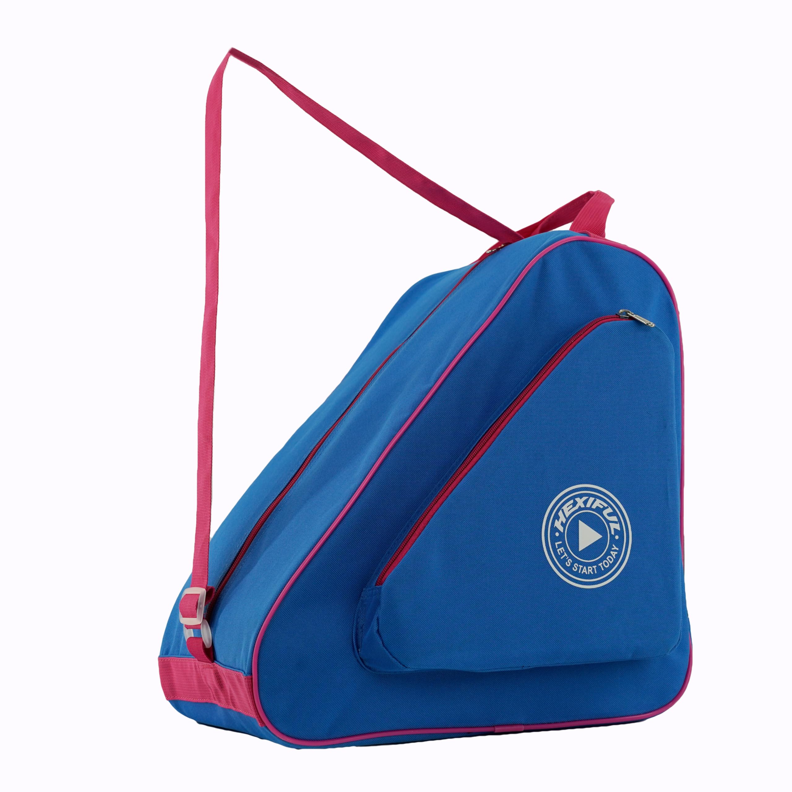 HEXIFUL Skate Bag for Ice, Inline, Roller &amp; Quad Skates - Kids &amp; Adults