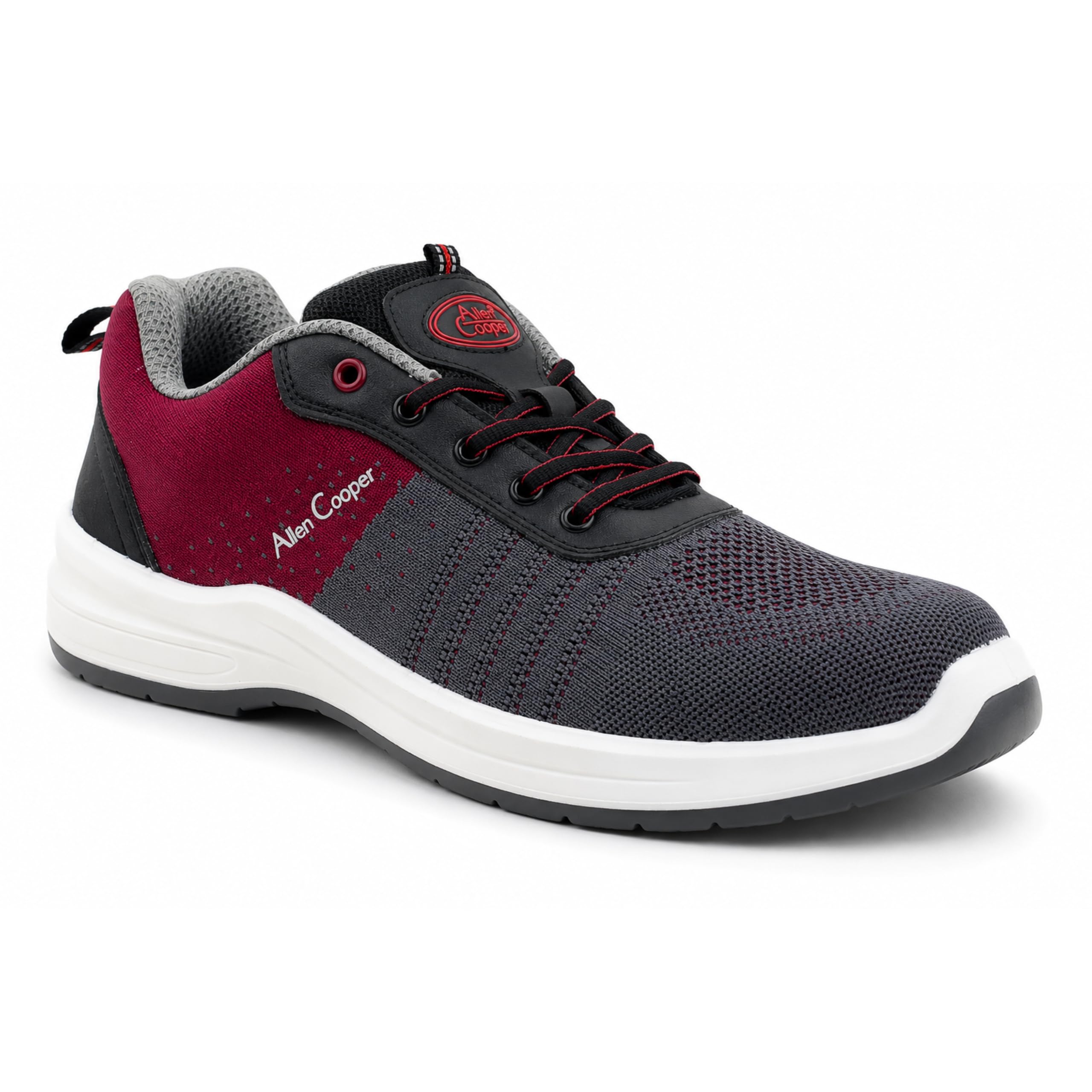 Allen Cooper Safety Shoe ACF 11711, Ultra Lightweight, 200J Composite Toe Cap, Anti-Static | Heat, Water & Oil Resistant, Anti-Skid DD-PU Sole | Size 07 INDIA/UK-image-44