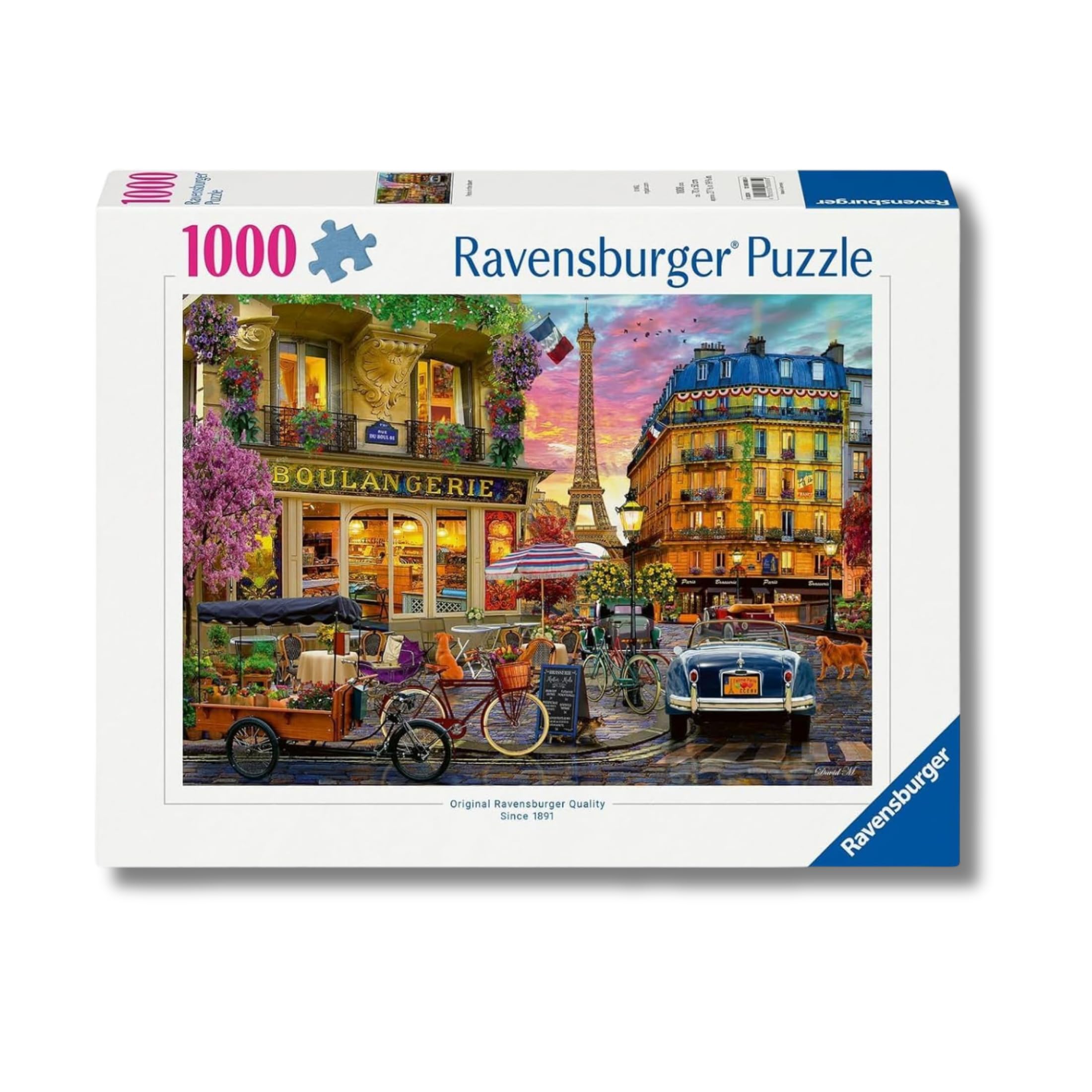 Ravensburger - Puzzle 1000 Pezzi Parigi | Puzzle Adulti E Famiglie | Dimensione Di 70x50 Cm | Regalo Adulti