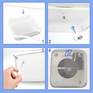 BFXM 2 Pack RV Furnace Vent Cover