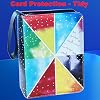 Card Binder 400 Pockets Trading Cards Extra Large 4 Pockets Trading Card Albums with sleeve Cards holder Collection Binder (Multicolor)
