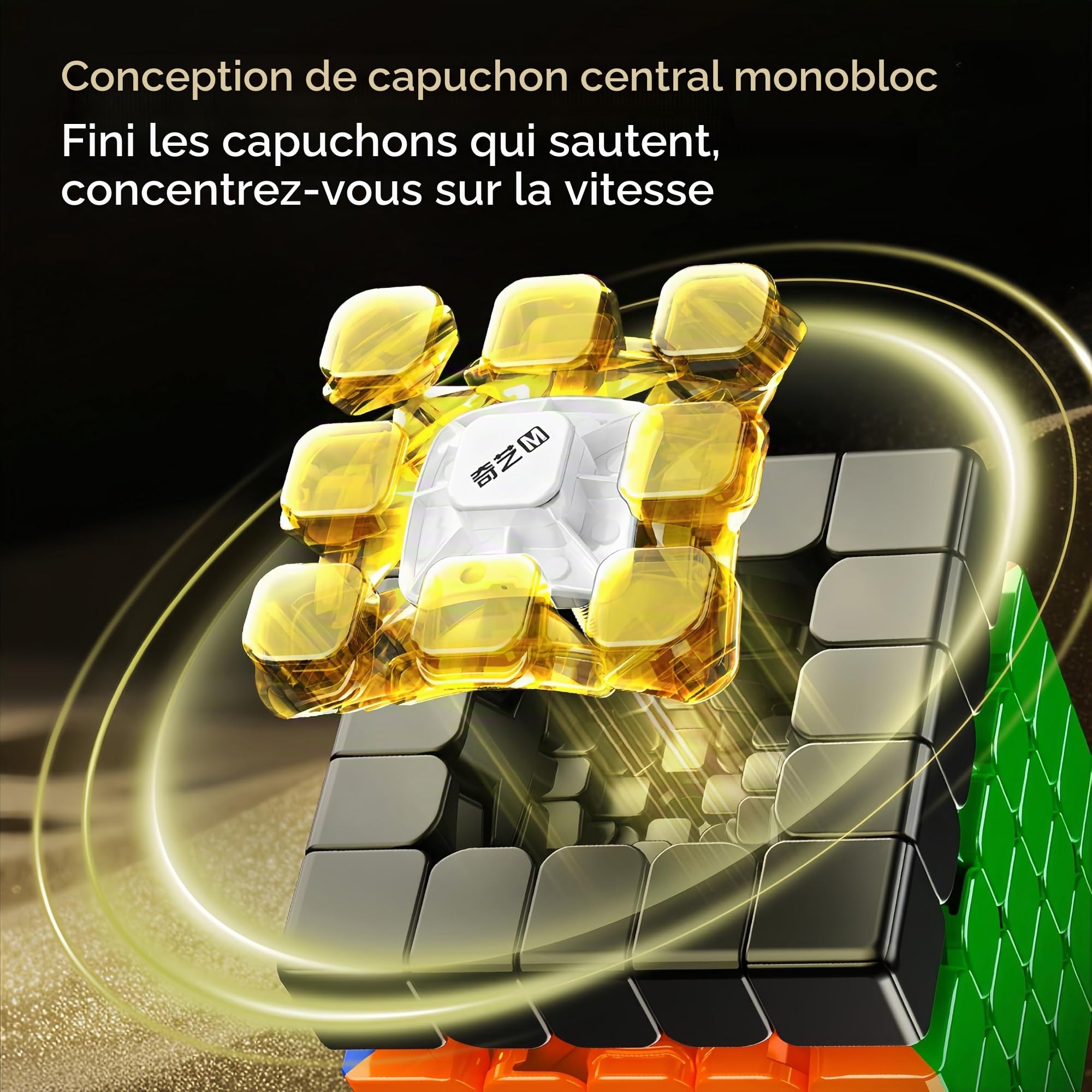 Magnetic Speed Cube 5x5 UV Coating Stickerless 59 mm Puzzle Cube 5x5x5 Smooth, Fast, for All Skill Levels