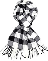 Vista 1 de Bufanda de invierno Achillea suave y cálida, de tartán, a cuadros, de cachemira, unisex