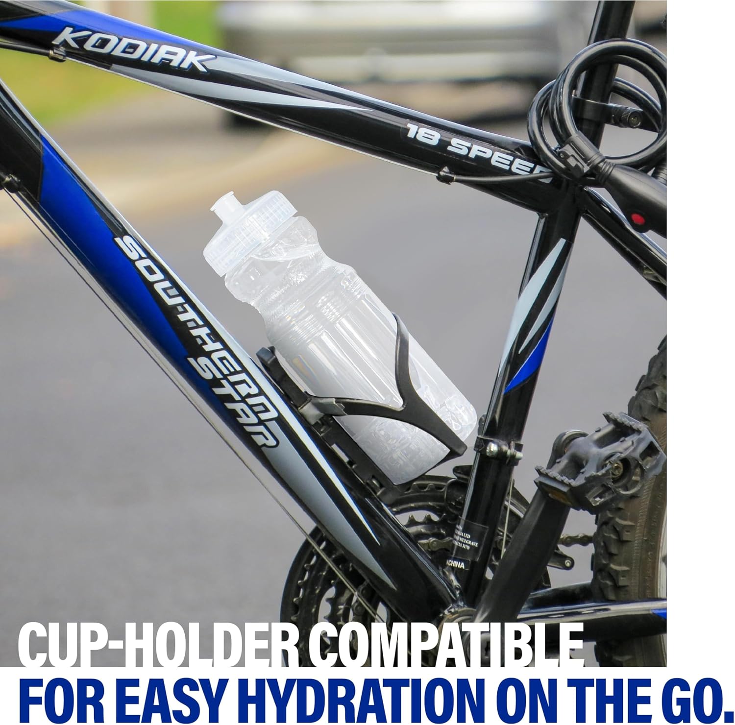 Bulk Water Bottles 100 Pack - 24 Ounce Reusable water bottles Bulk - BPA-Free Easy Open Spin off Cap - Clear Water Bottles for Kids and Adults - Top-Rack - Dishwasher Safe - Sports Bottles (Clear) - Image 6