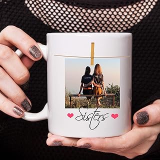 Customized Photo printed Coffee mug for Sister, Family Mug, Coffee Mug, Photo Customized coffee Mug, Customizable Coffee Mug, Mug for her, Birthday Gift Mug,