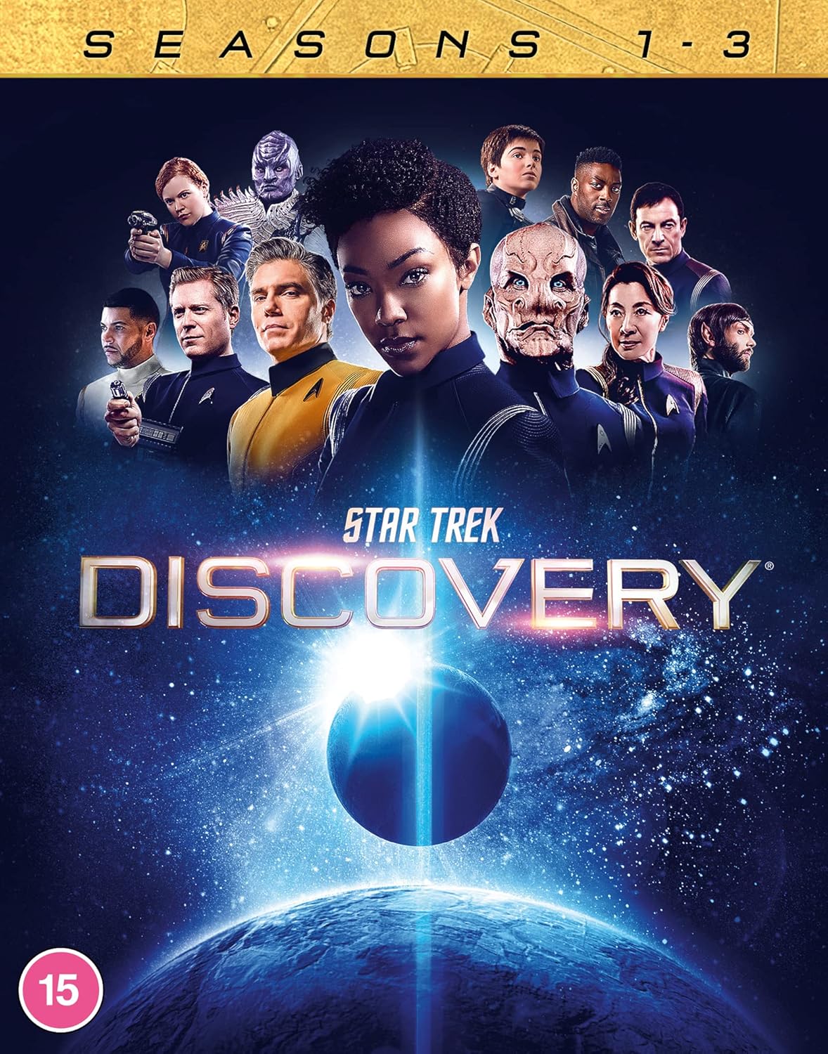 Star Trek: Discovery Seasons 1-3 [Blu-ray] [2021] [Region A & B & C]