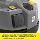 KÄRCHER Aspirateur Eau et poussières NT 22/1 AP Te L, Max. 1300 W, Filtre Cartridge PES, réservoir : 22 l, coude, suceur pour sols (300 mm), buse de Fentes, Prise pour Outils électroportatifs - 7