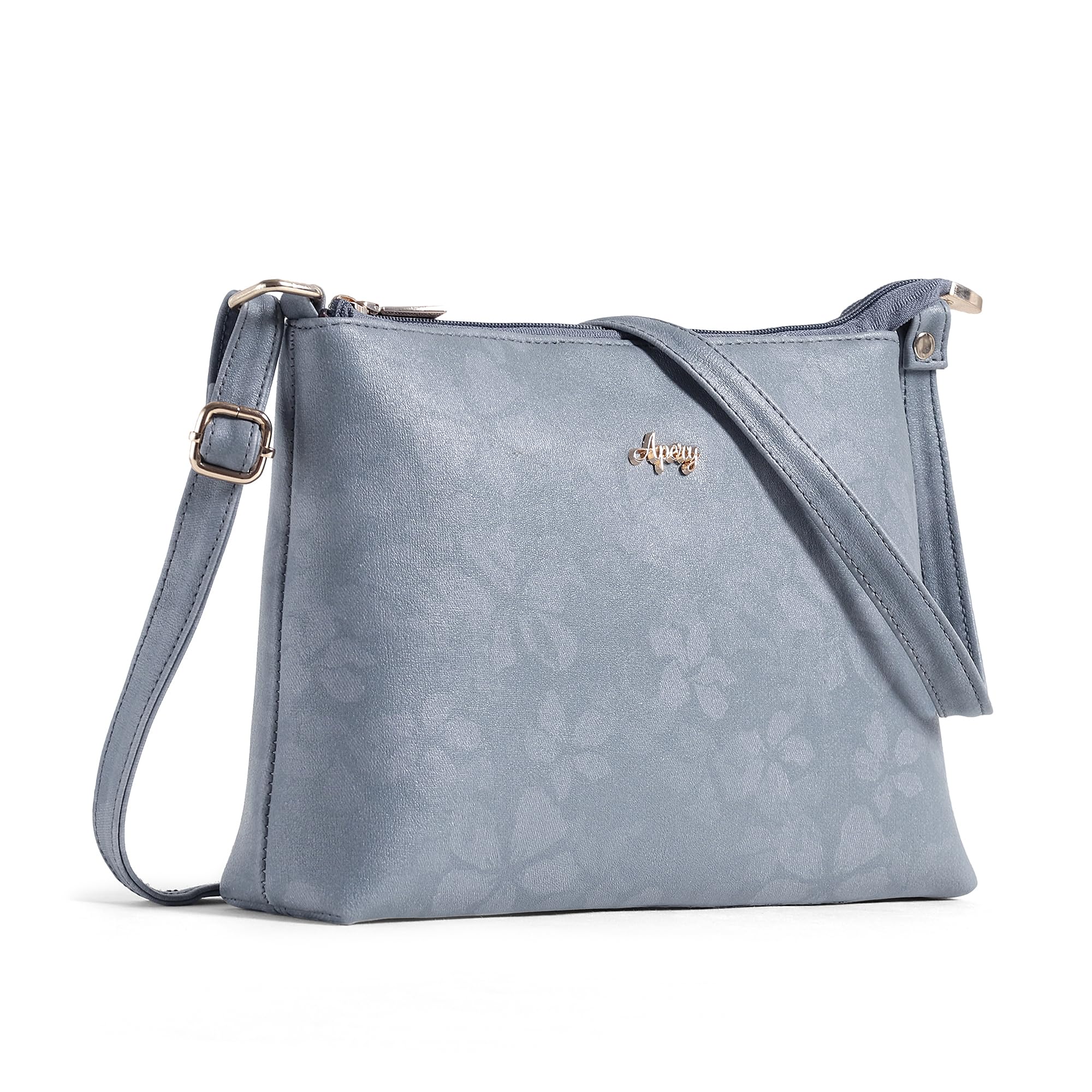 apery Floral Embossed Texture Sling Bag for Women | For Gifts | Ladies Bag | Perfect to Casual Carry-picture-43
