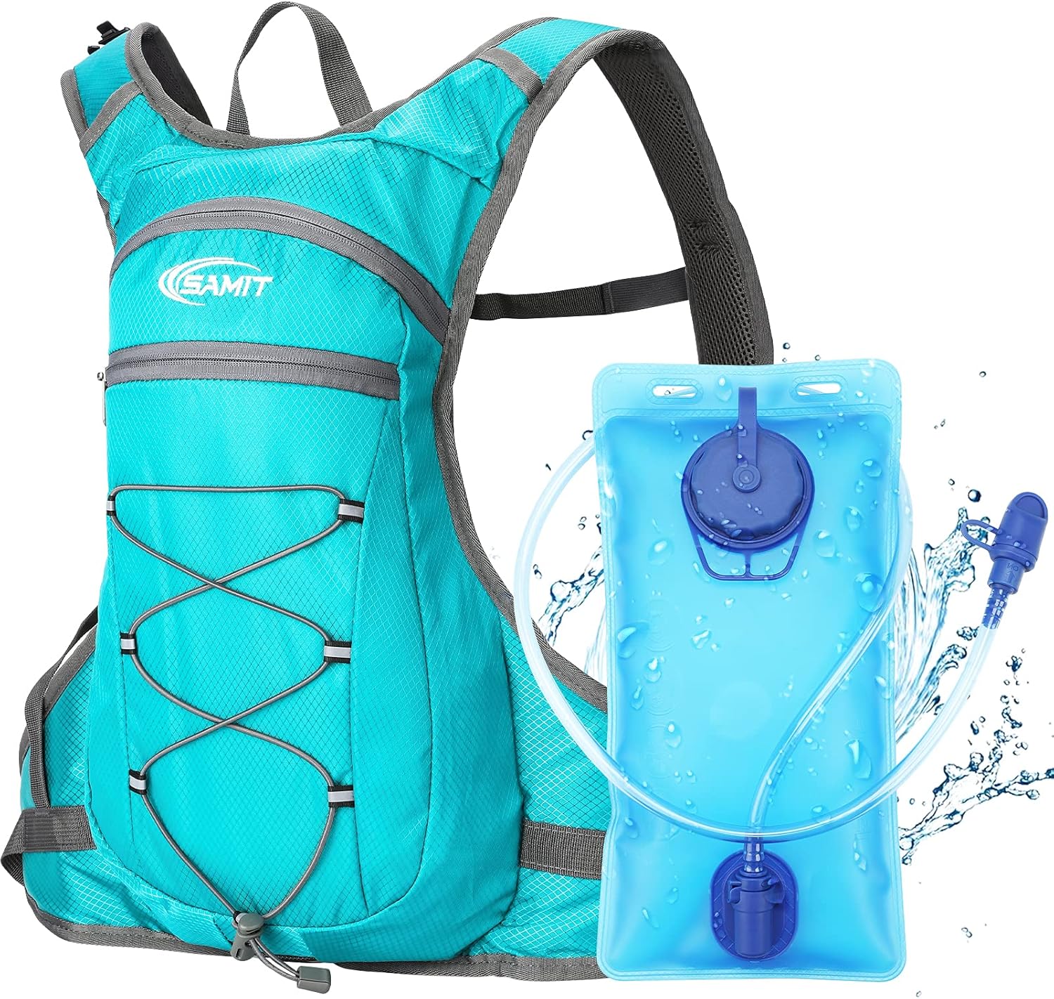 Hydration Pack Insulated Hydration Backpack with 2L Leakproof Water Bladder Hiking Water Backpack Running Backpack for Cycling,Hiking,Climbing,Hunting, Biking,Camping : Sports & Outdoors