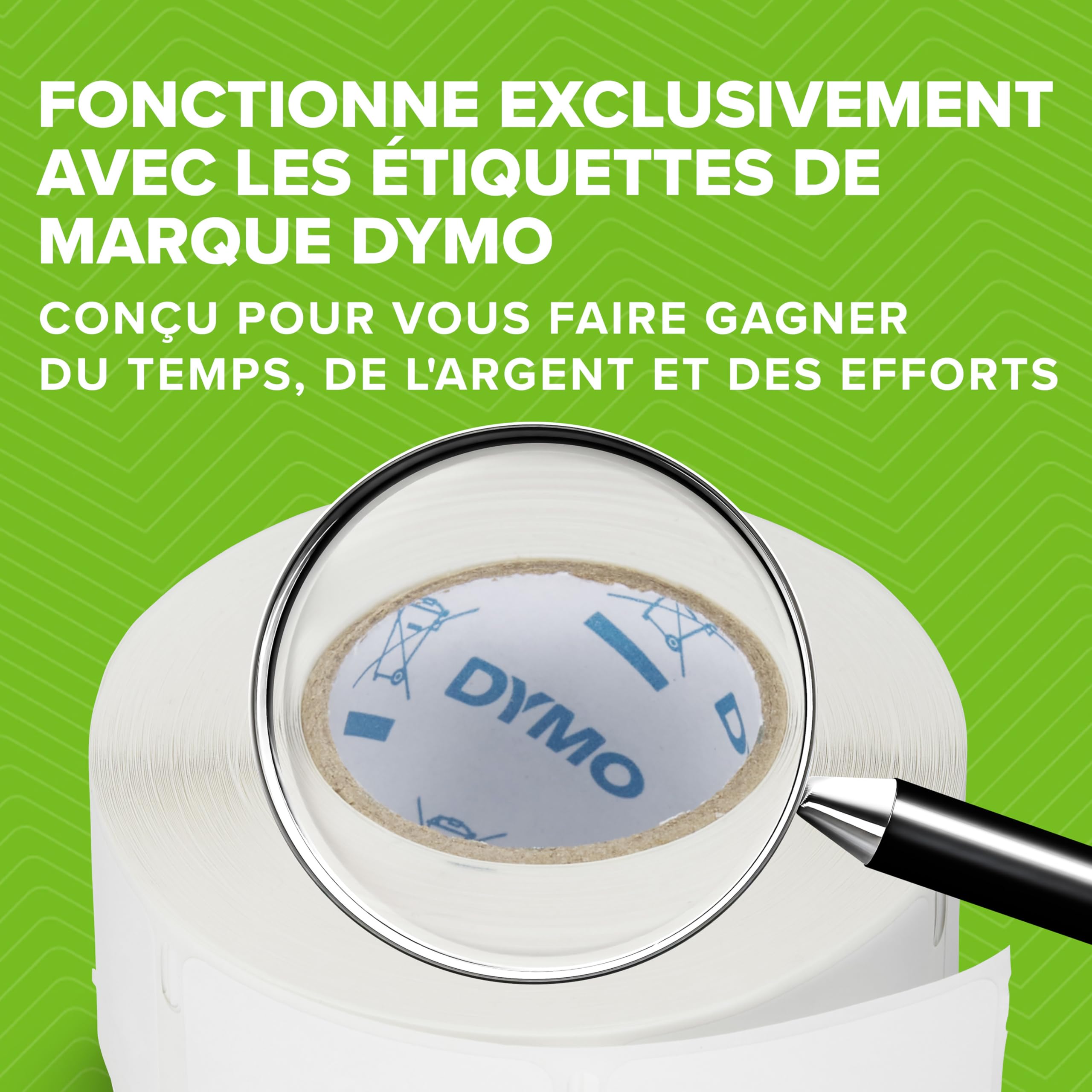 DYMO LabelWriter 550 Turbo imprimante d'étiquettes | Étiqueteuse avec impression thermique directe haute vitesse | Reconnaissance automatique des étiquettes | Prise UE 2 broches