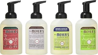 Mrs. Meyers Clean Day 4-Piece Foaming Hand Soap Variety Pack (10 oz Each)