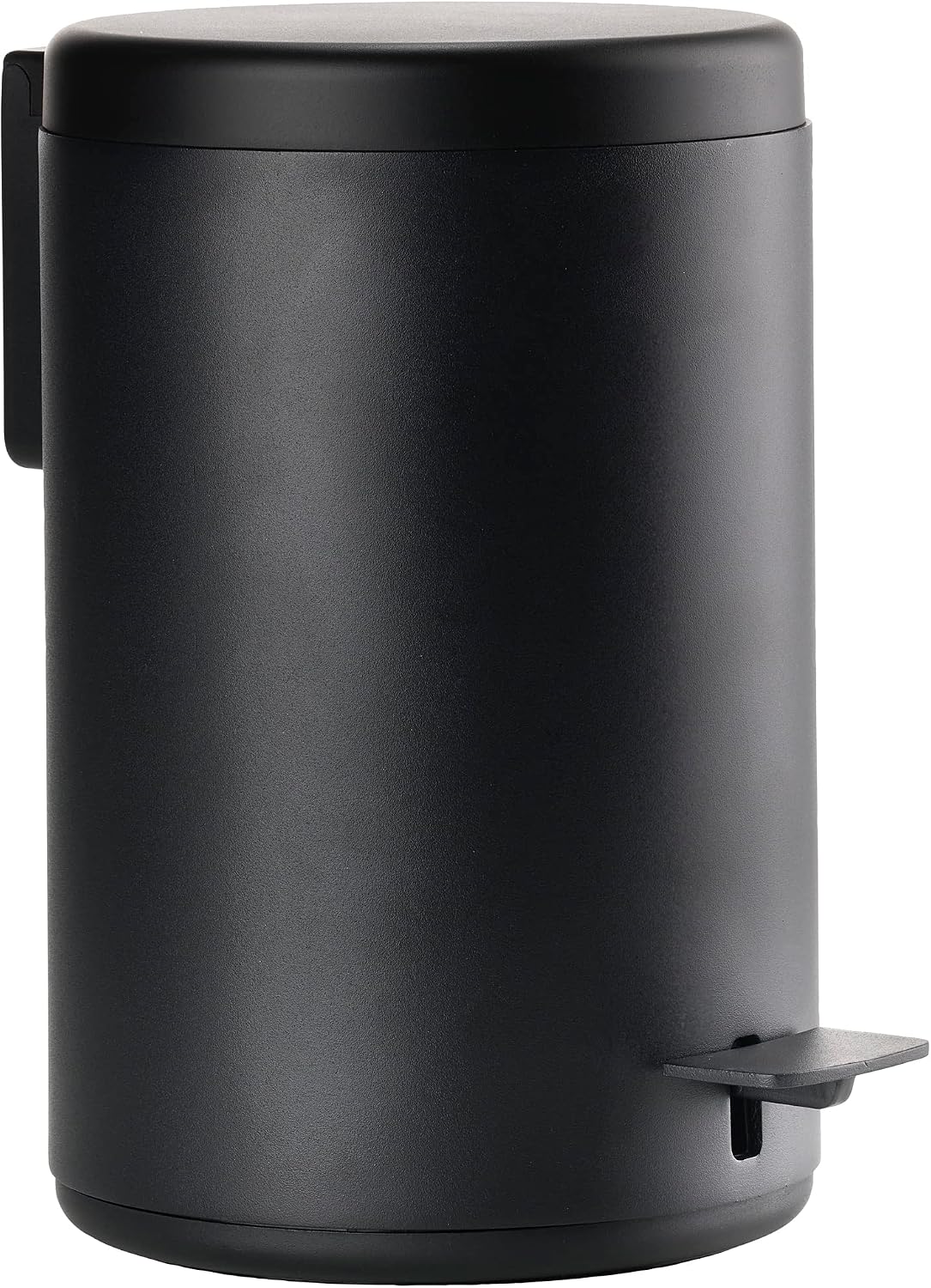 Zone Denmark Rim çöp kutusu, banyo için kozmetik kovası, 3 litre, siyah