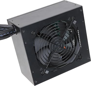 ESGAMING 700W Non Modular Power Supply with Low-Noise 120mm Fan ATX PSU, 115/230 Voltage Switch PFC Protection