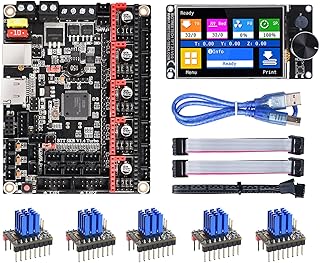 BIGTREETECH SKR V1.4 Turbo Control Board+TFT35 V3.0.1 Touch Screen Display+5Pcs TMC2209 V1.3 Stepper Motor Driver for Ender 3/Ender V2 CR10 All FDM 3D Printer DIY Motherboard Kit