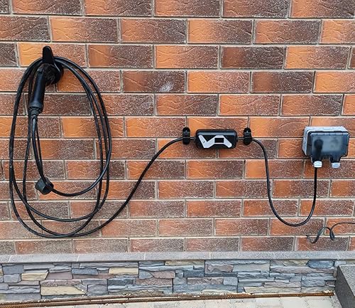 Miniatura 8 de LZSTEC Soporte para caja de control de cargador EV, diseño flexible y universal, abrazadera de soporte de chasis para cargador de coche eléctrico