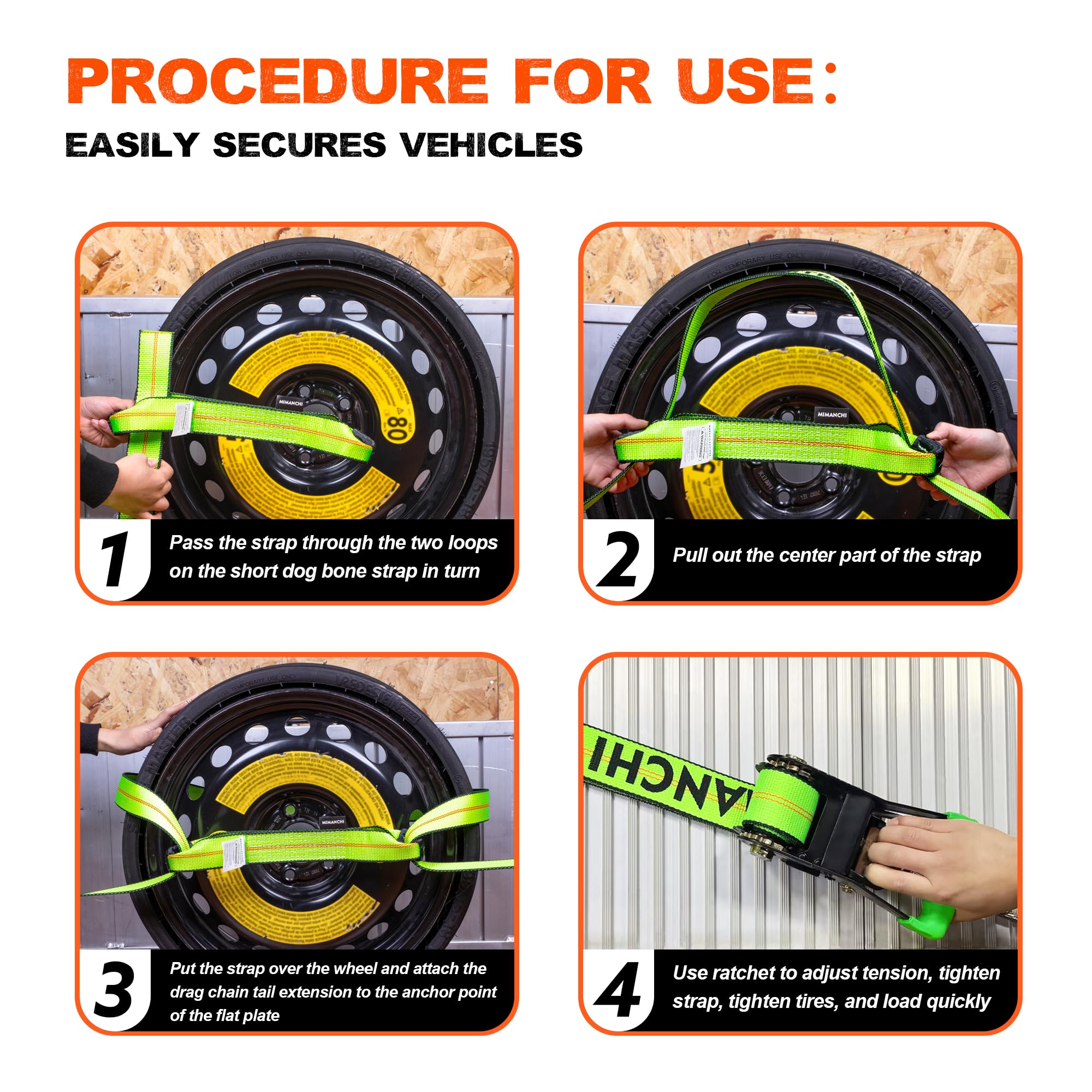 Feliey Ratchet Strap Protector Sleeve Universal Tie Down For Boat Trailers Jetski Waverunner N 1238480