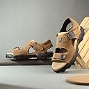 Centrino Sandal for Men | Grip Insole for Stability | Modern Look with Straps | Comfortable Footwear 9256-4 gallery image