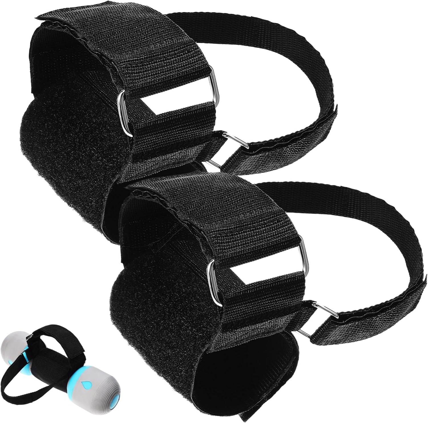 1Pair Adjustable Dumbbell Foot Attachment Straps for Weight Lifting Leg Curl Trainer Ankle Bands for Home Gym Workouts Durable and Secure Ankle Support