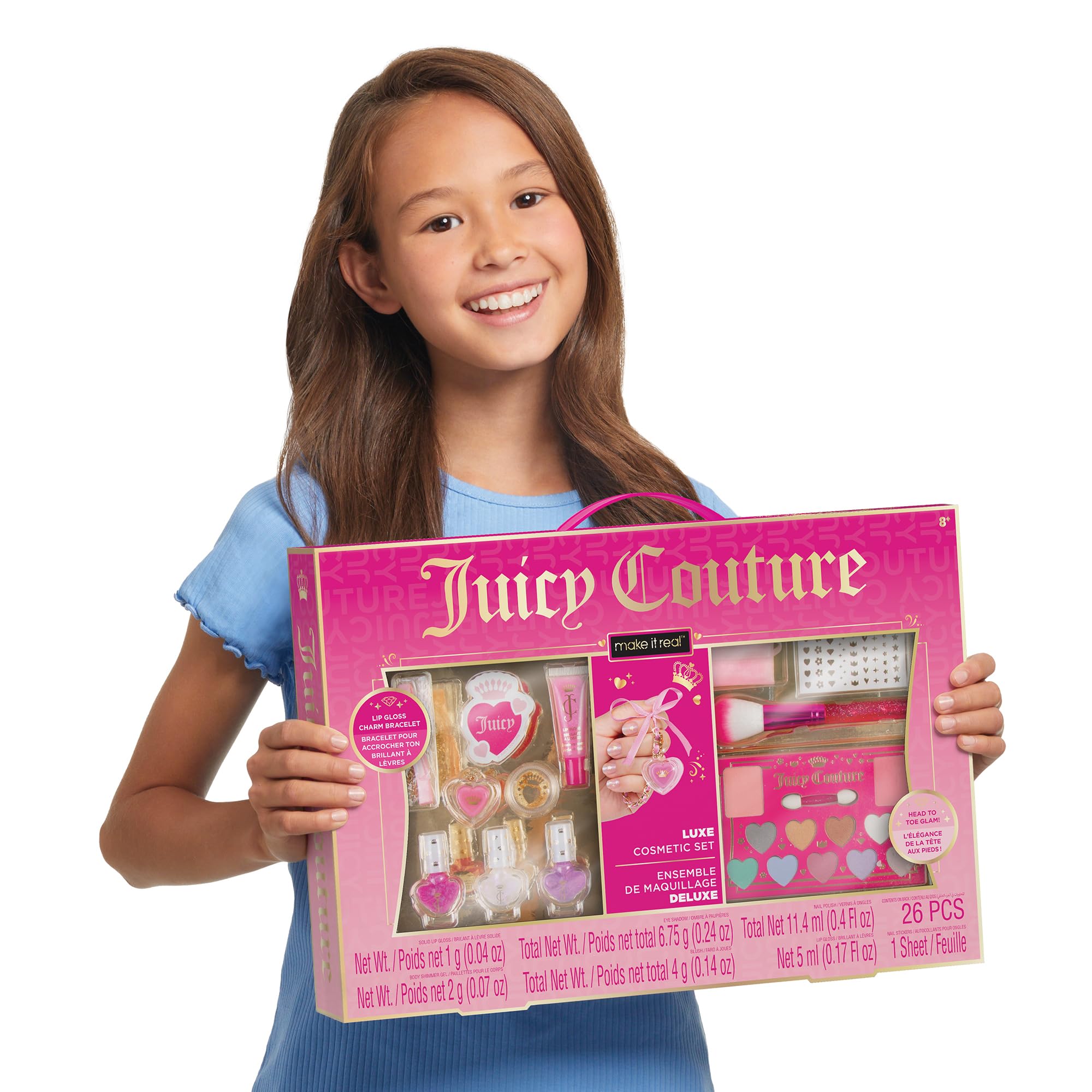 Amazon.com: Make It Real: Juicy Couture Luxe Cosmetic Set - Lip