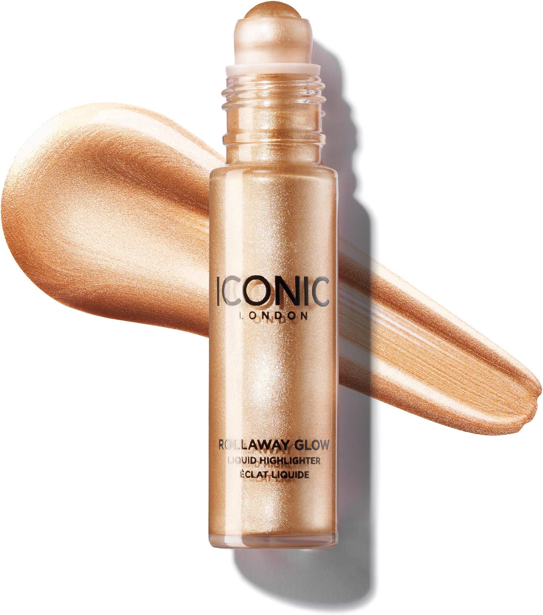 ICONIC LONDON Rollaway Glow | Liquid Highlighter for a Radiant Glow, Cruelty-Free, Vegan Makeup