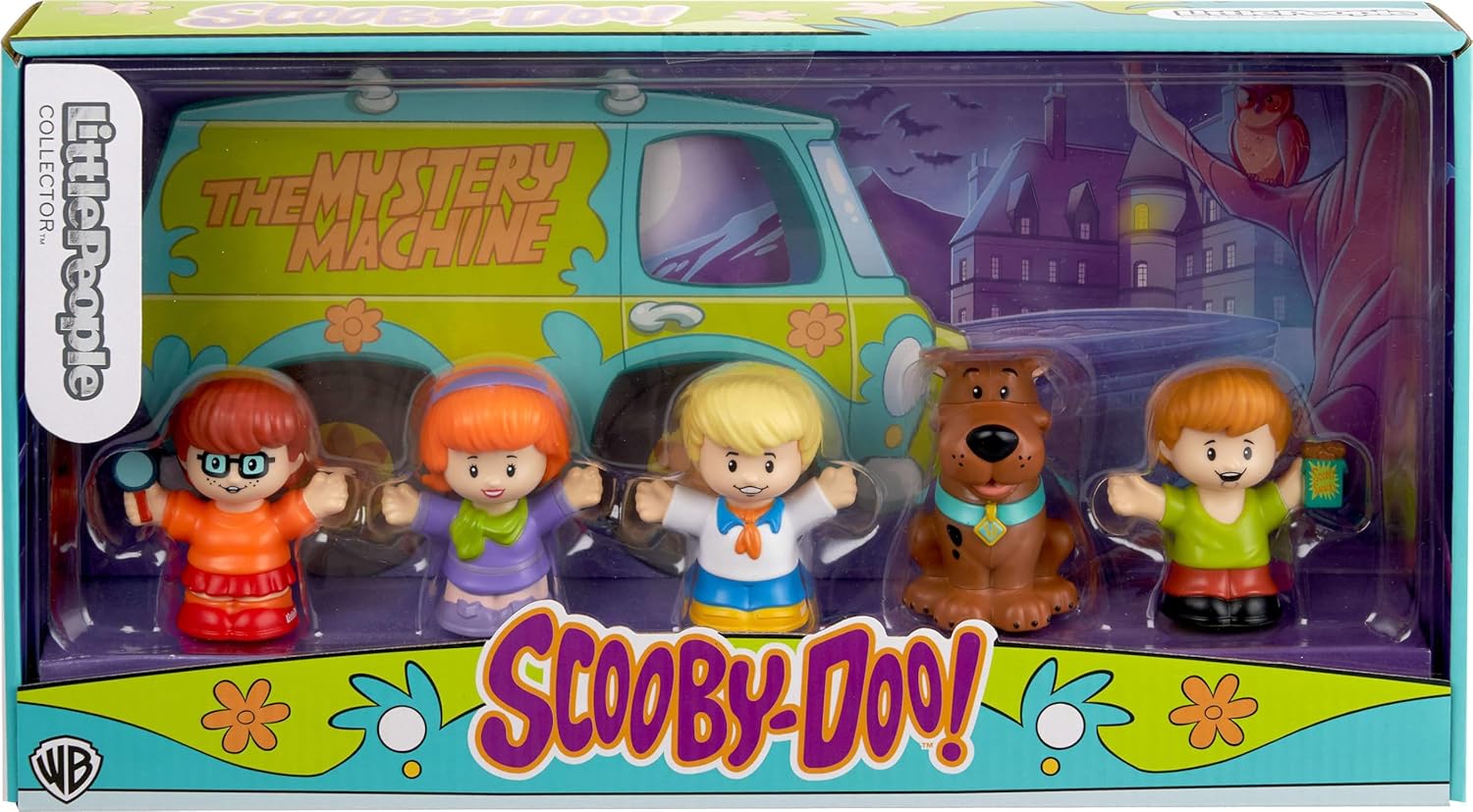 Little People Collector Scooby-Doo Cartoon TV Series Special Edition Set for Fans, 5 Figures in a Display Package - Image 6