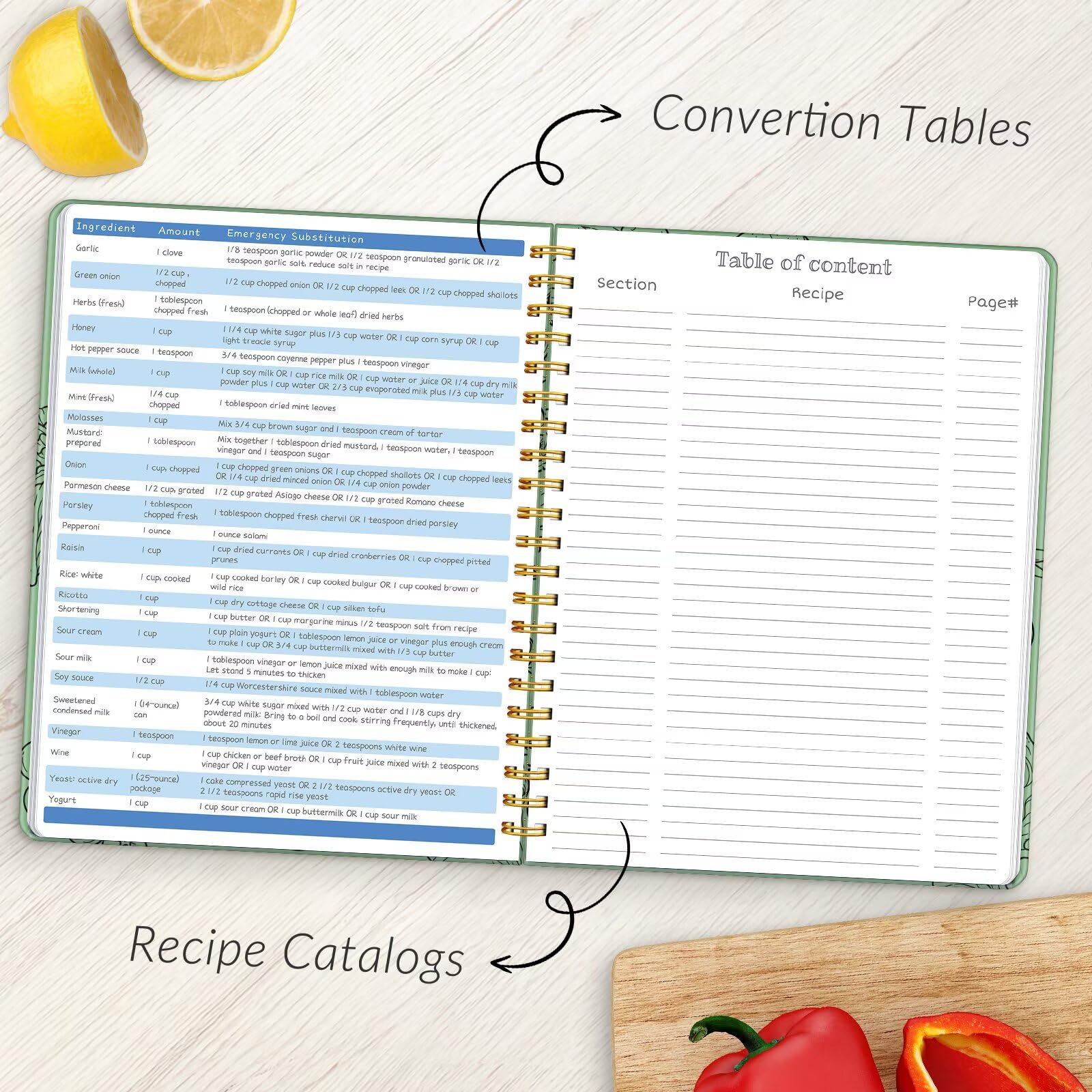 Blank Recipe Book - Organize Your Recipes! -3