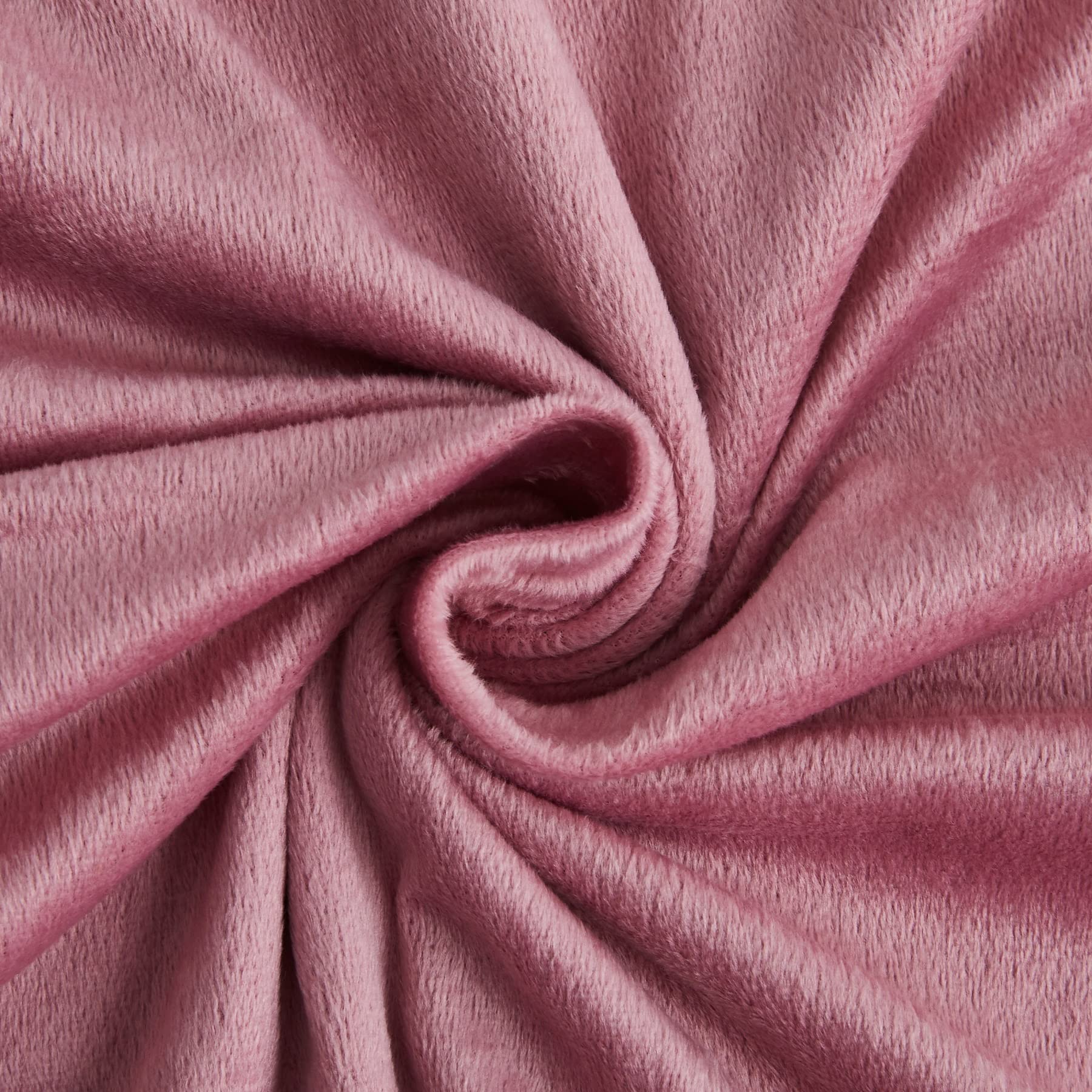 Bettwäsche Winter Kuschelig 200x220 cm Cashmere Touch Rosa Altrosa Grau Microfaser Flauschig Fleece Winter Bettwäsche Plüsch Bettbezug Set Kuschelig Microfaser Winterbettwäsche mit Reißverschluss